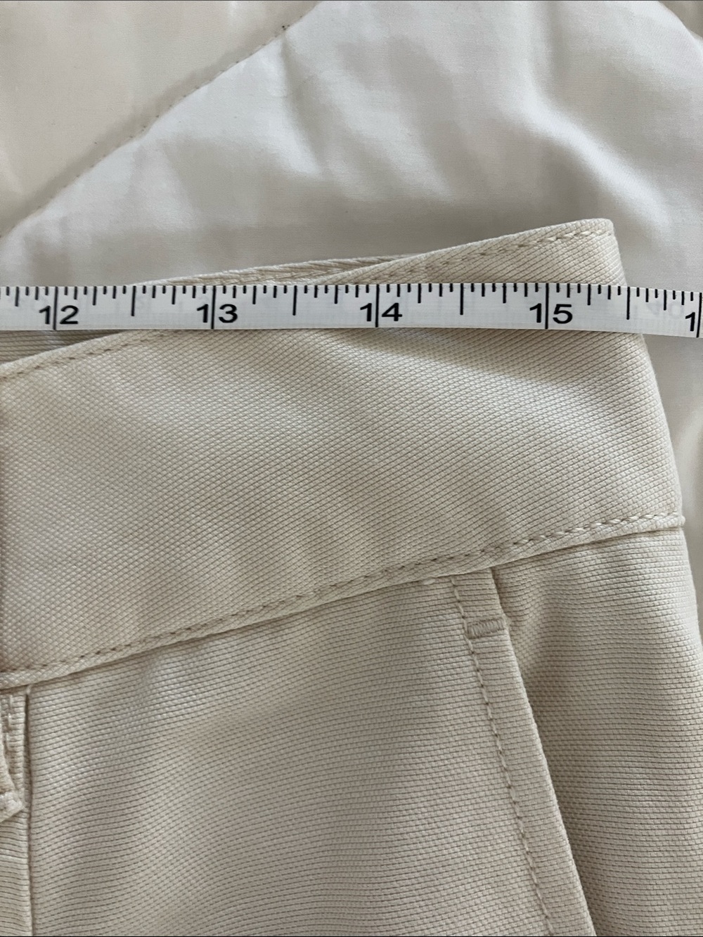 SANCTUARY Standard Surplus Cream Wide-Leg Cropped Cargo Pants Women’s 29 - Picture 9 of 12